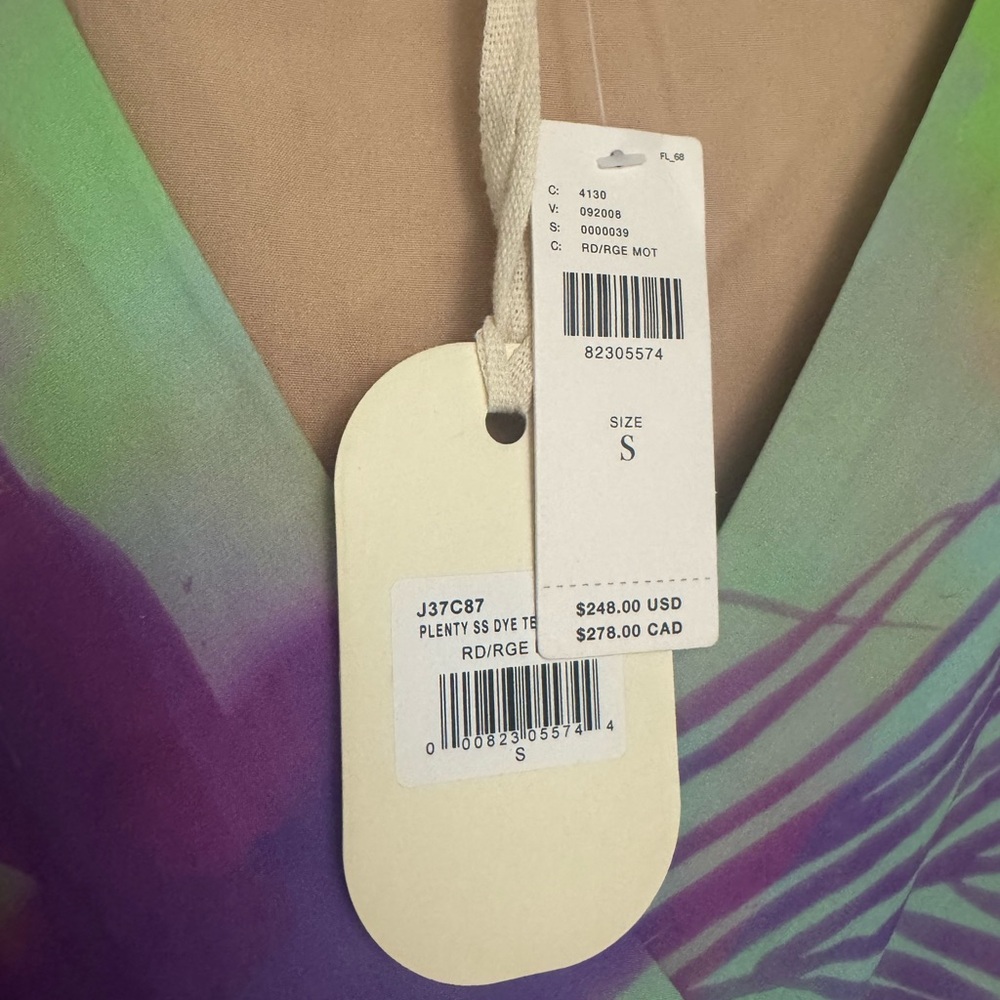 Plenty By Tracy Reese | Anthropologie Tie Dye Printed Dress Sz S NWT MSRP $248 - Picture 6 of 6